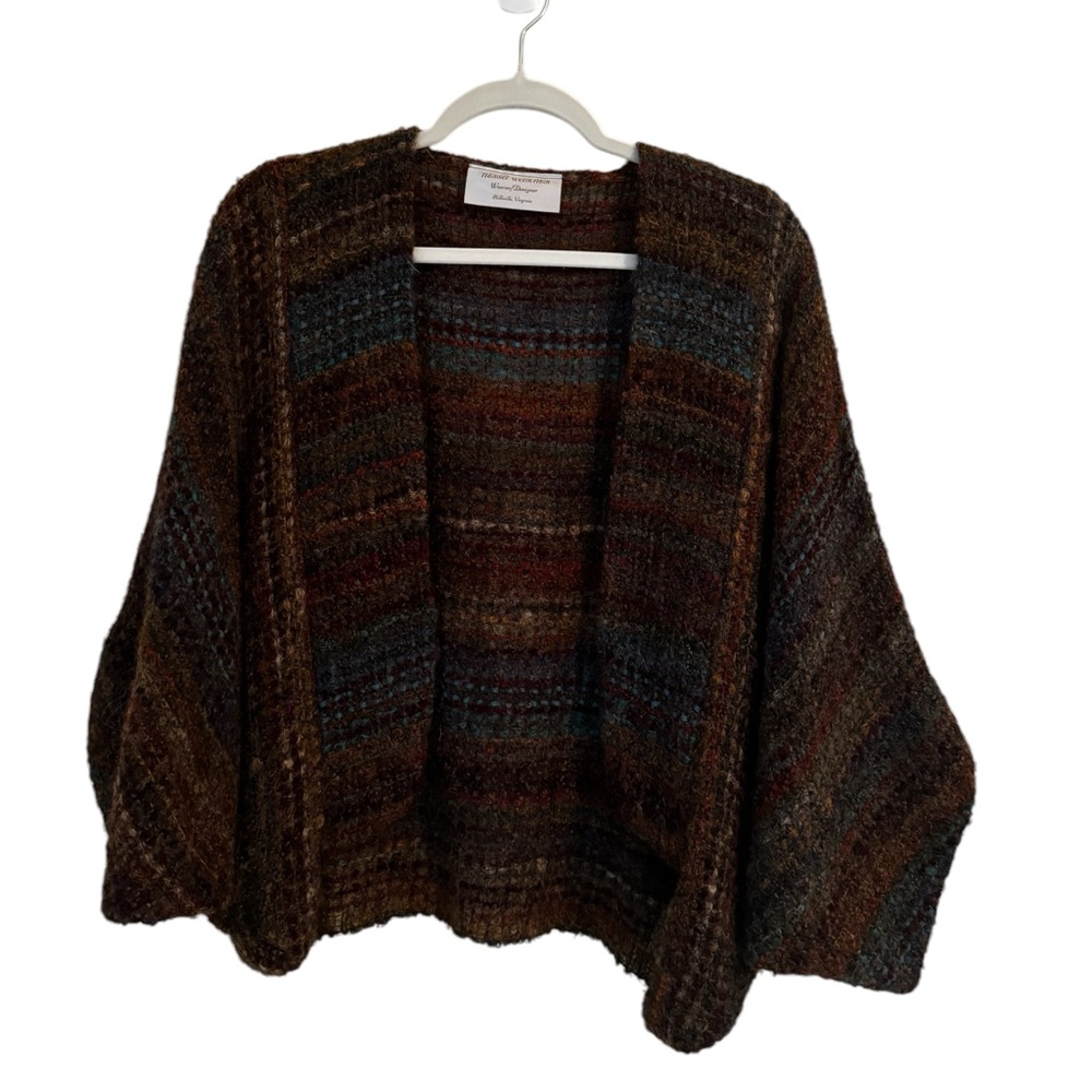 Nessa Warner Handwoven Cropped Kimono